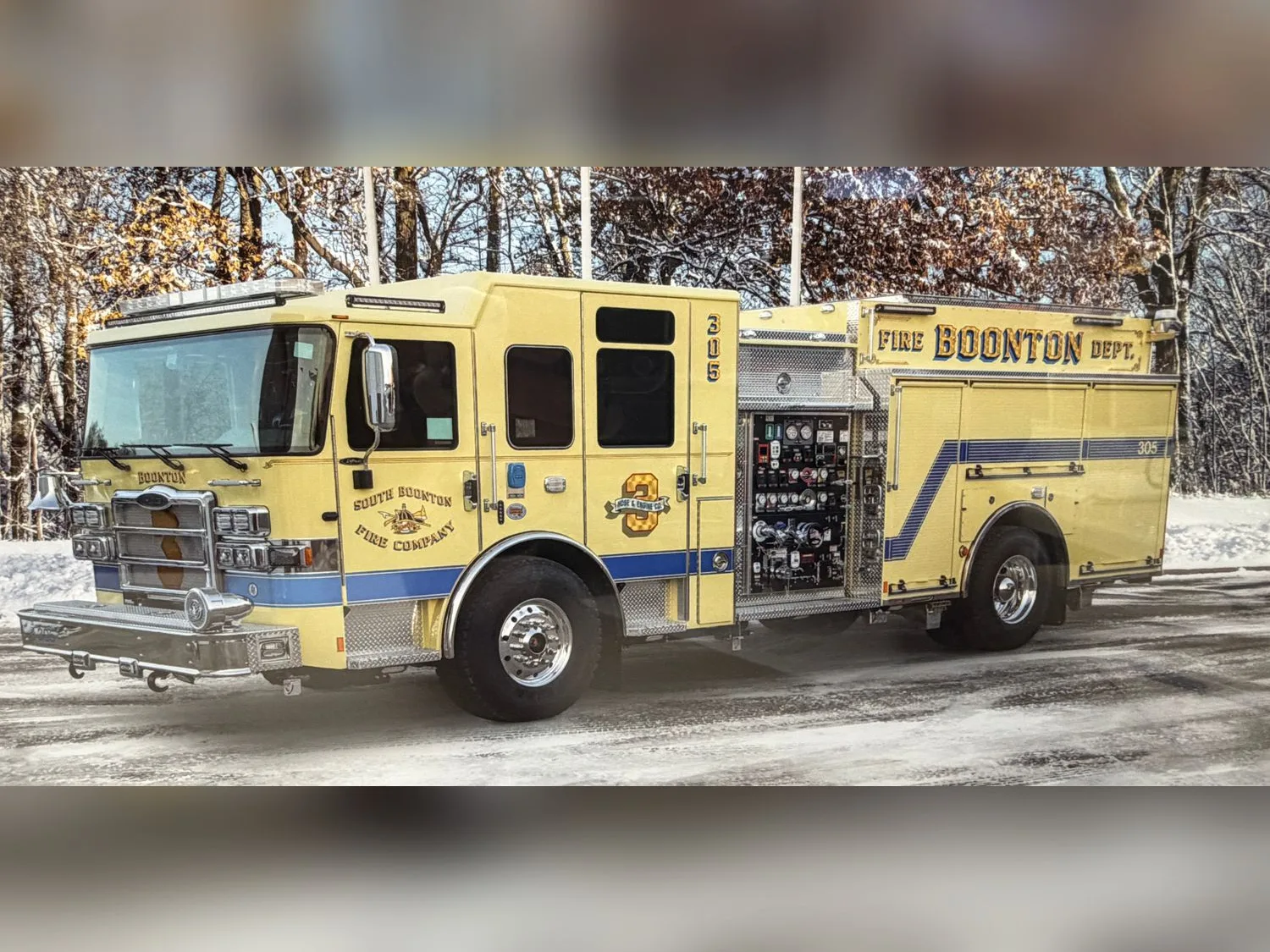 Boonton Fire Department fire engine